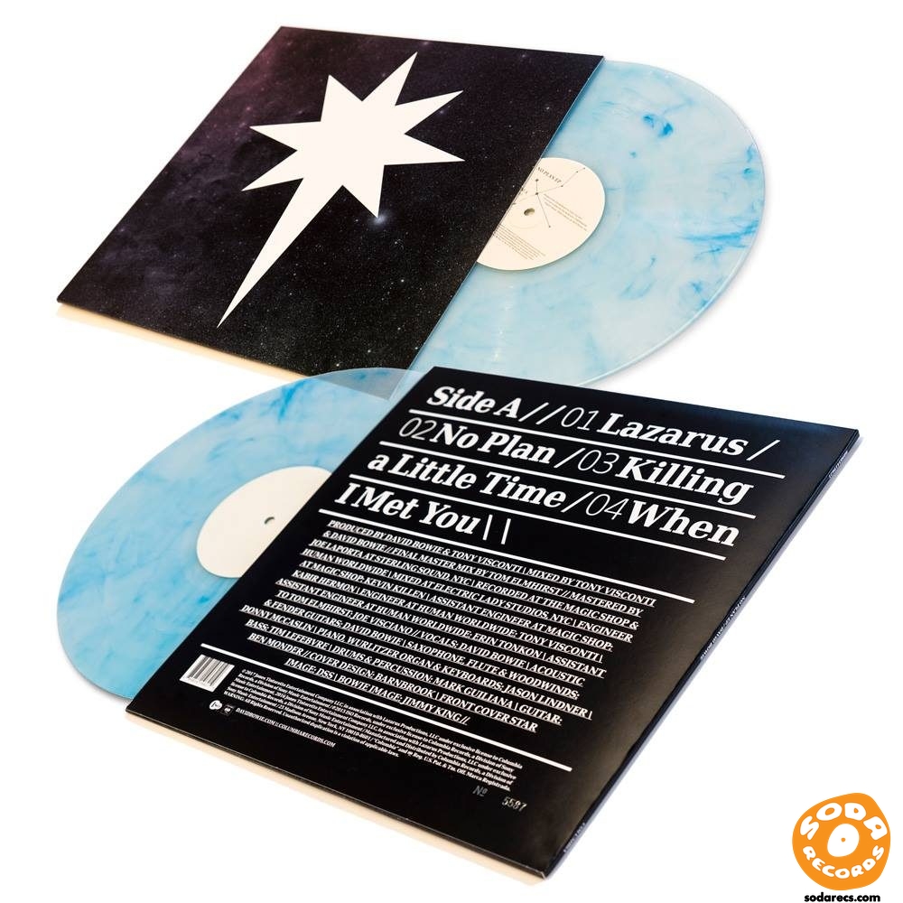 David Bowie – No Plan EP [Vinyl] Clear / Blue Marble, 180 Gram] | Soda Records
